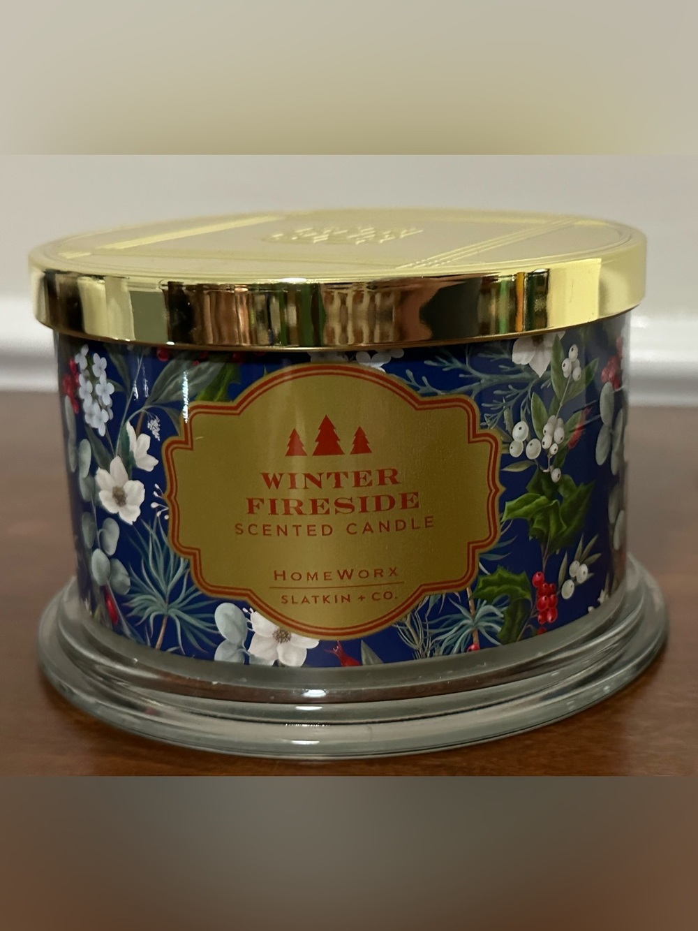 Winter Fireside Scented Candle - Homeworx